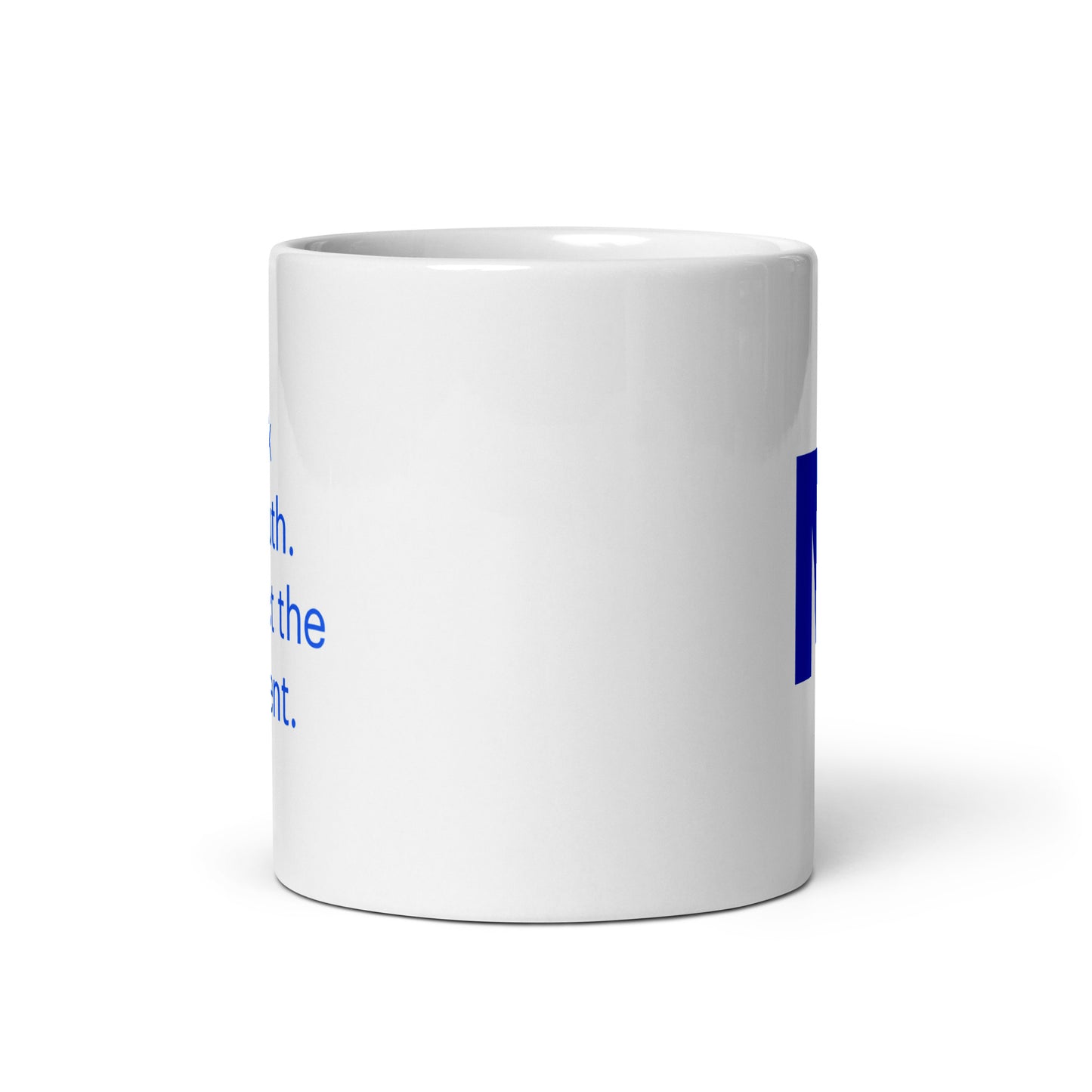 Unlock the truth | White glossy mug