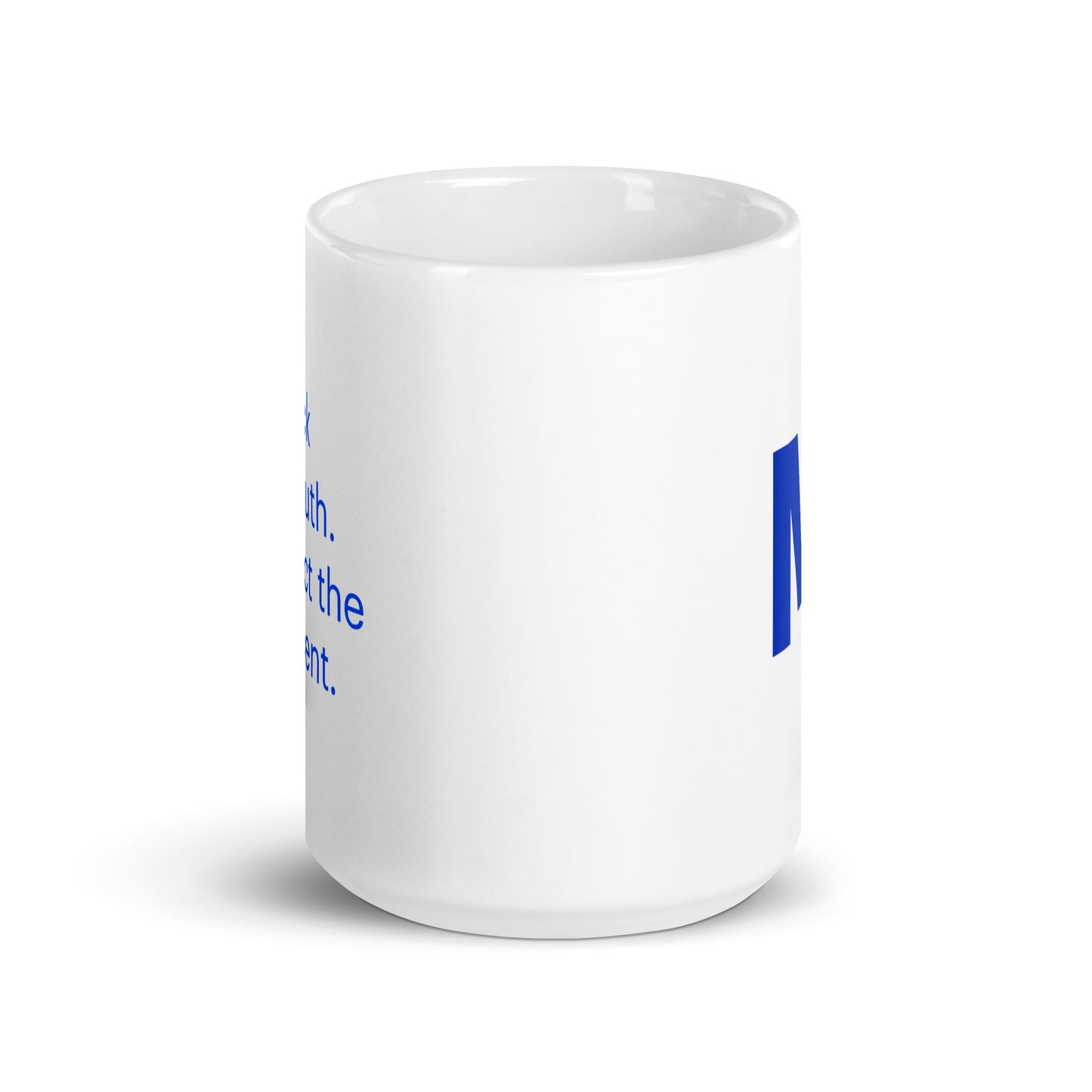 Unlock the truth | White glossy mug