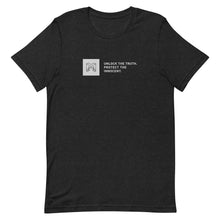 Load image into Gallery viewer, &#39;M&#39; Unlock the Truth | Short Sleeve Unisex T-Shirt (Color Options Available)